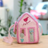 Unikatna ručno radjena decija torbica, neseser. Handmade